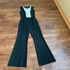 MaxMara Pianoforte black/white  size 4 jumpsuit